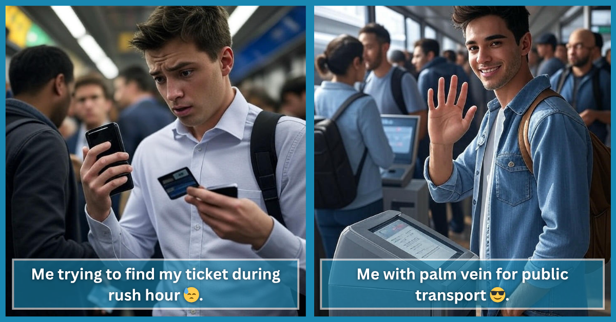 Palm Vein Public Transport Meme