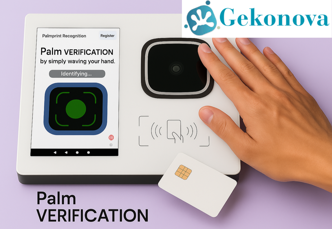 Device for palm verification process