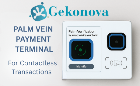 Contactless palm vein payment terminal